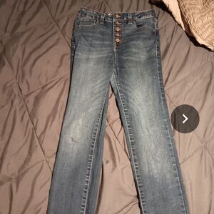 No Boundaries Dark Blue Skinny Jeans